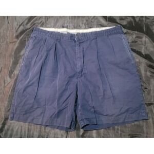 Polo Golf‎ Ralph Lauren Golf Mens 40 Shorts Blue Preppy Crest Stretch EUC